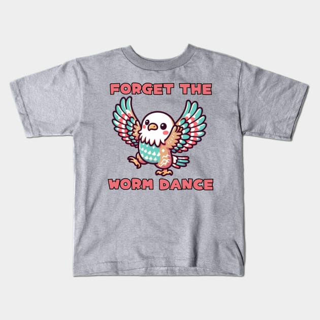 Dancing eagle Kids T-Shirt by Japanese Fever